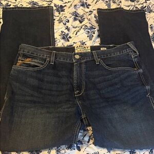 Ariat Men's Dark Wash Slim Jeans Size 36/32